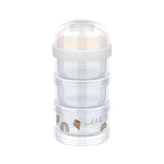 Contenedor Leche en Polvo Little Dutch Arcoíris 3 piezas