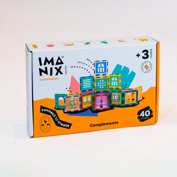 Braintoys Imanix Cool Windows 40 Piezas