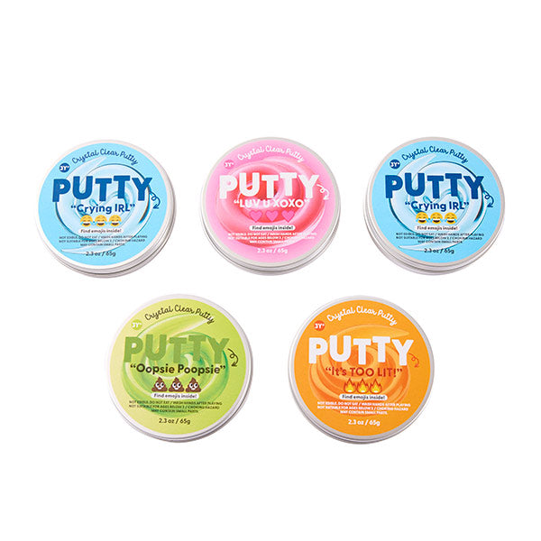 Masa Sensorial Crystal Clear Putty J'Adore