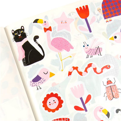 Cuaderno 300 Pegatinas Toupitis Moulin Roty