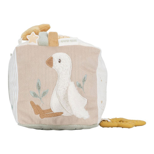 Cubo Blandito Actividades Newborn Natural Little Dutch
