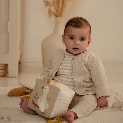 Cubo Blandito Actividades Newborn Natural Little Dutch