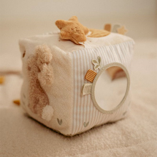Cubo Blandito Actividades Newborn Natural Little Dutch