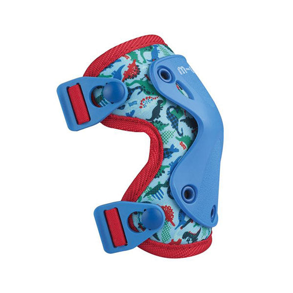 Pack Rodilleras y Coderas Patinetes Micro Dinosaurio Talla S