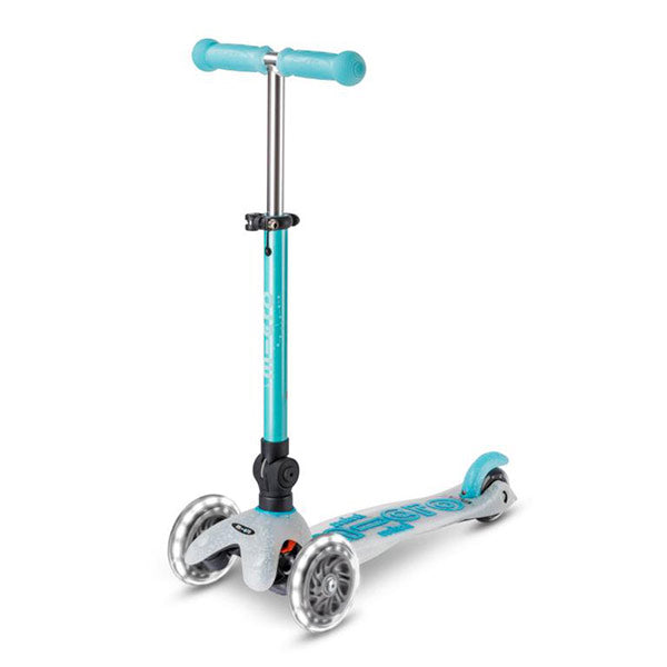 Patinete Micro Mini Deluxe Plegable Orion Led Azul