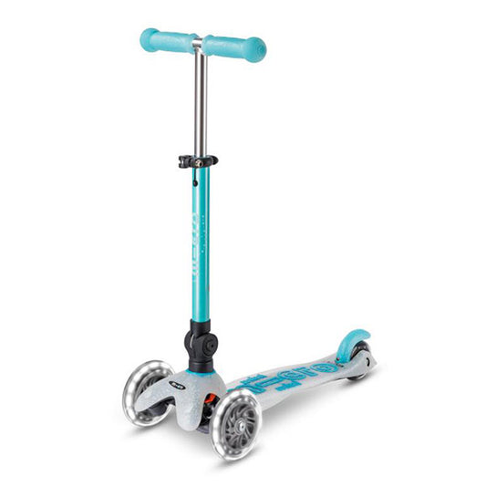 Patinete Micro Mini Deluxe Plegable Orion Led Azul