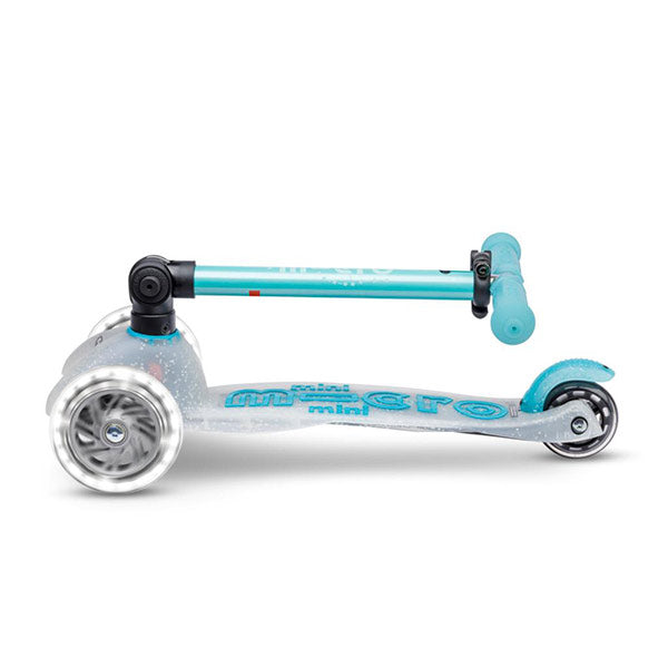 Patinete Micro Mini Deluxe Plegable Orion Led Azul