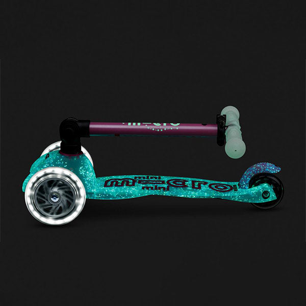 Patinete Micro Mini Deluxe Plegable Orion Led Rosa