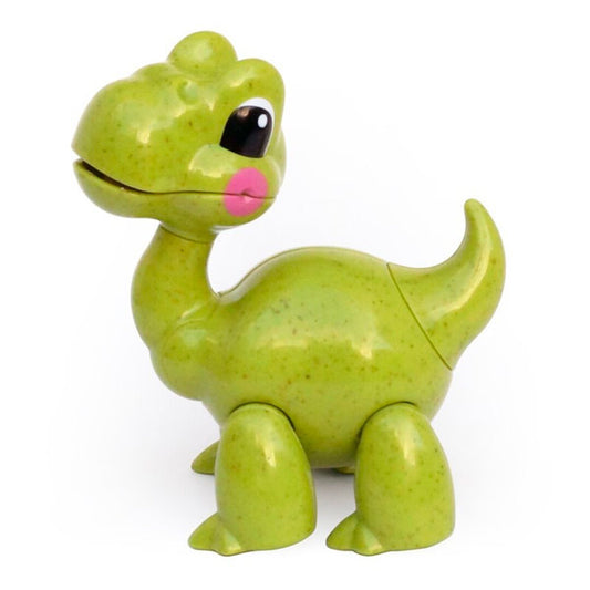 Brontosaurus Figura Giratoria Sensorial Tolo de Bioplástico Trigo