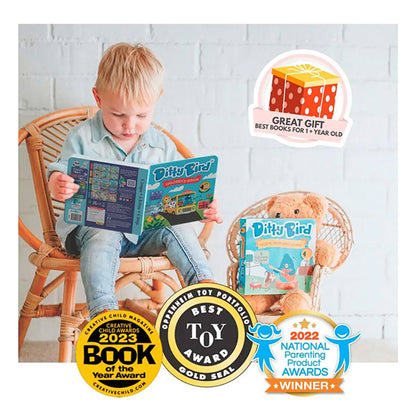 Libro Sonidos Recargable Ditty Bird Canciones Animales