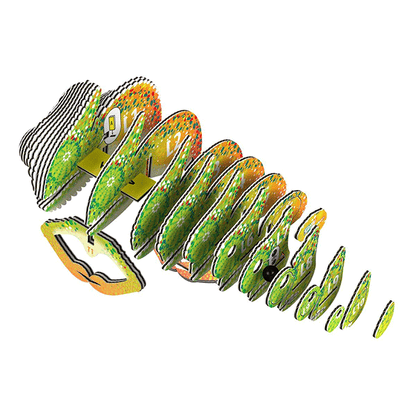 Puzzle 3D Camaleón Eugy Dodoland