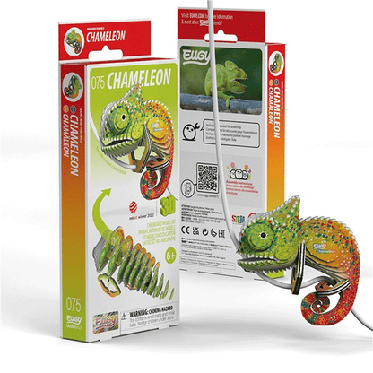 Puzzle 3D Camaleón Eugy Dodoland