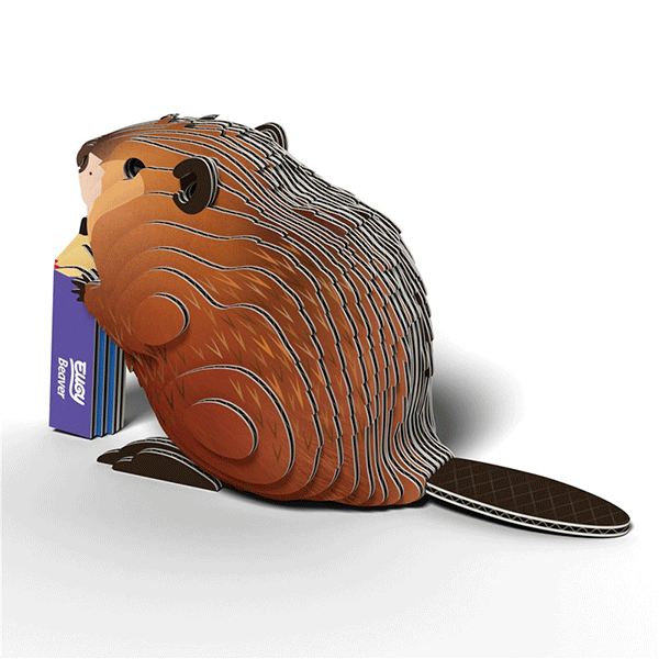 Puzzle 3D Castor Eugy Dodoland