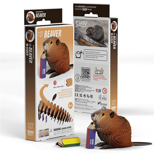 Puzzle 3D Castor Eugy Dodoland