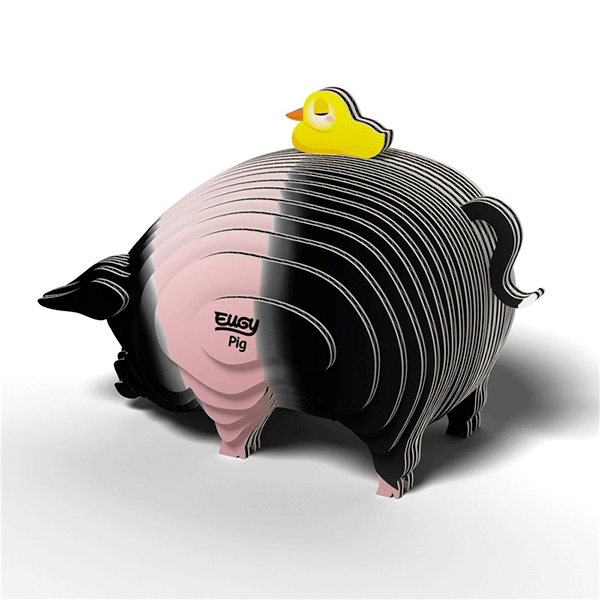 Puzzle 3D Cerdo Eugy Dodoland