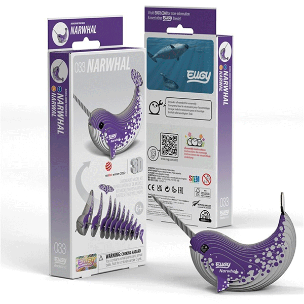 Puzzle 3D Narval Eugy Dodoland