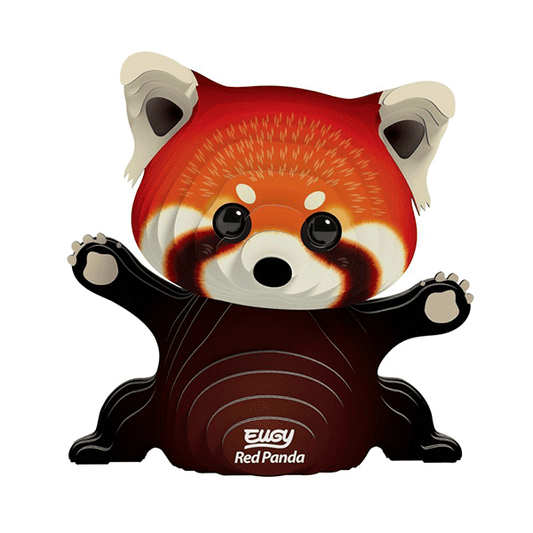 Puzzle 3D Panda Rojo Eugy Dodoland