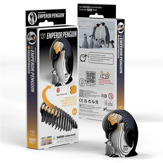 Puzzle 3D Pingüino Emperador Eugy Dodoland
