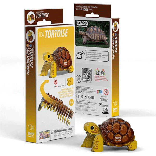 Puzzle 3D Tortoise Eugy Dodoland