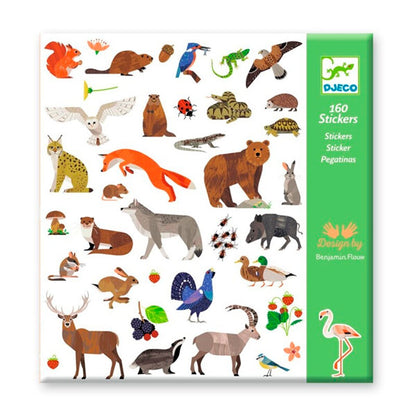 Pegatinas Fauna Djeco