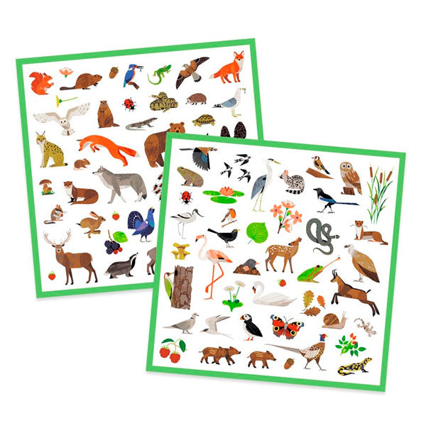 Pegatinas Fauna Djeco