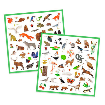 Pegatinas Fauna Djeco