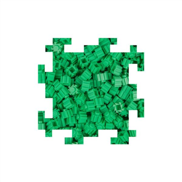 Bloques Pix Brix 500 Piezas Color Verde Medium Series Pixel Art