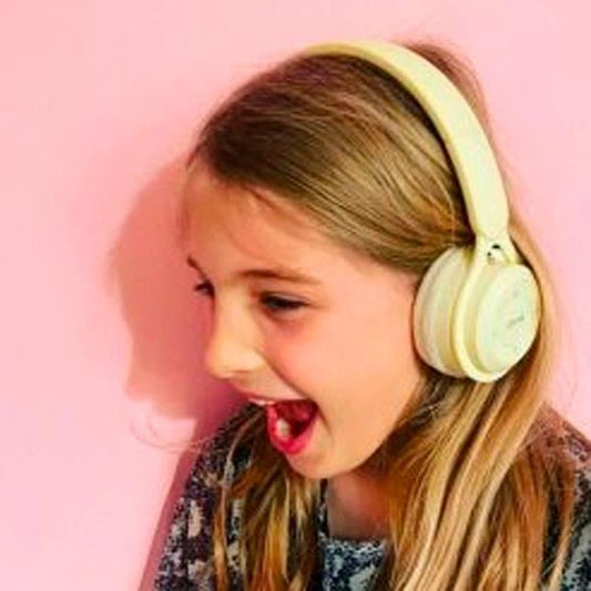 Auriculares Inalámbricos Amarillo Pastel Lalarma