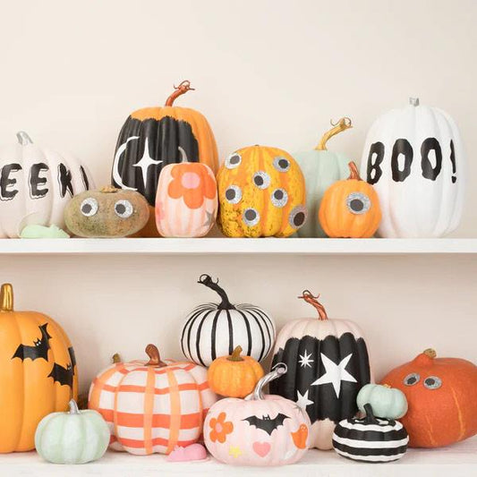 Set Decoración Calabazas Halloween MeriMeri