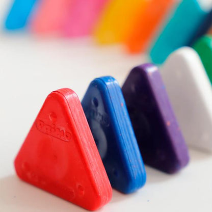 Maletín Ceras Triangulares - Incluye Color Plateado Y Dorado