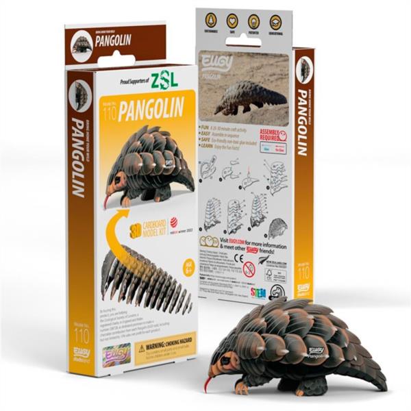 Puzzle 3D Pangolín Eugy Dodoland
