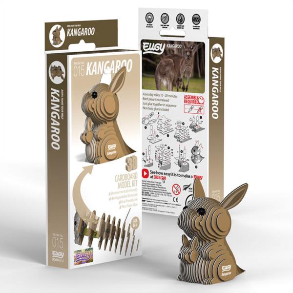 Puzzle 3D Canguro Eugy Dodoland