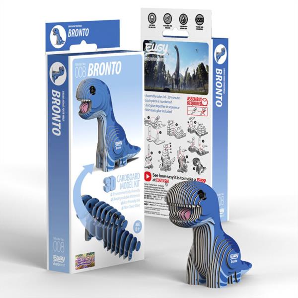 Puzzle 3D Brontosaurio Eugy Dodoland