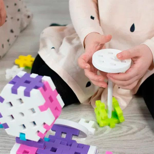 Bloques Meli Maxi Constructor Pastel 120 piezas