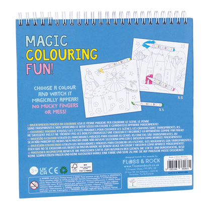 Cuaderno Colorear Mágico Enchanted Floss And Rock