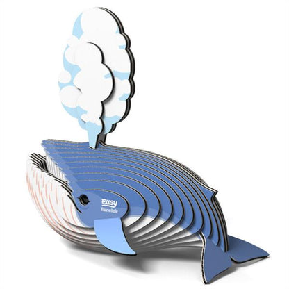 Puzzle 3D Ballena Azul Eugy Dodoland