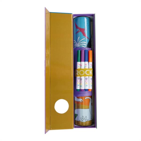 Ule Mantel Actividades Dino Silicona Floss & Rock