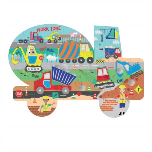 Puzzle Construcción Silueta 40 piezas Floss & Rock
