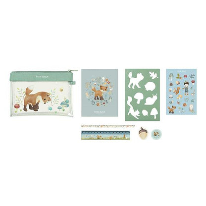 Estuche Little Dutch Forest Friends Set Papelería