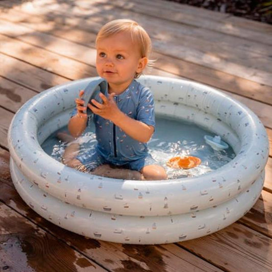 Piscina Hinchable Sailors Bay 80x20 cm Little Dutch