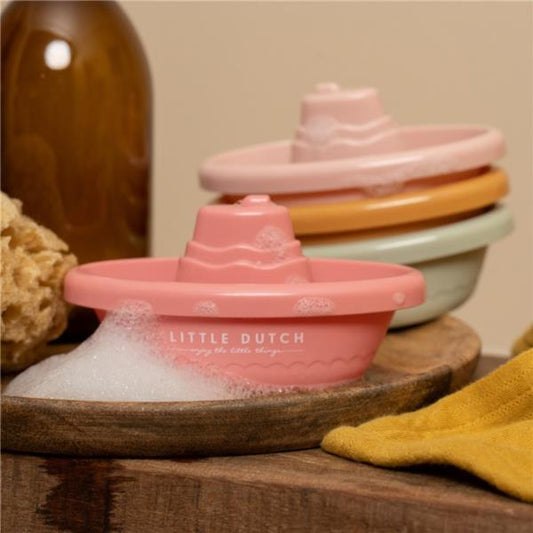 Barcos Rosas Para El Baño Little Dutch