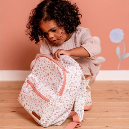 Mochila Flores Y Mariposas Little Dutch