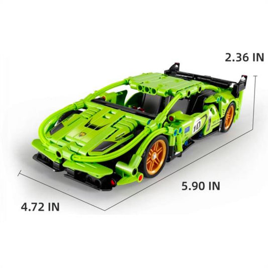 Coche de Carreras Verde 457 piezas - iMMaster