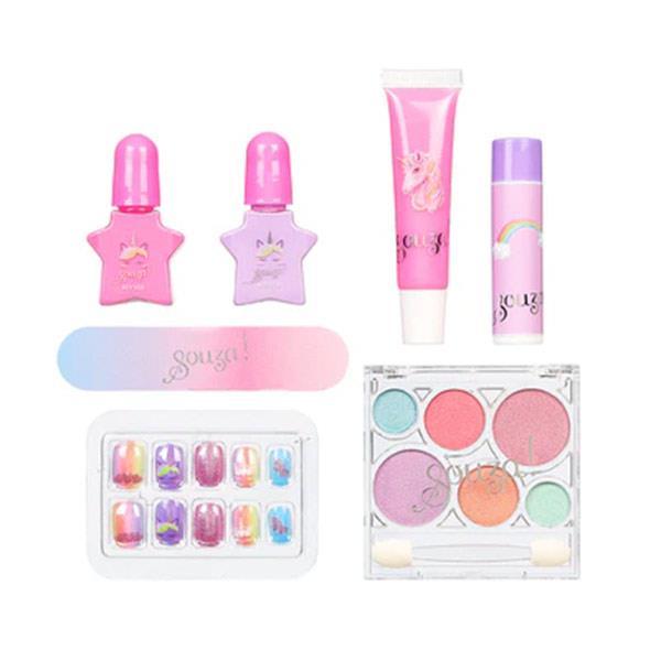 Set Belleza Maquillaje Unicornio - Souza