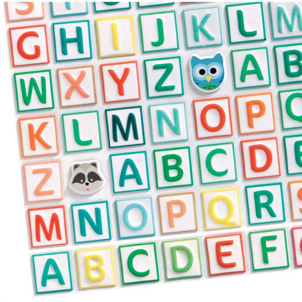Pegatinas Del Abecedario Para Familiarizarse Con Las Letras Djeco