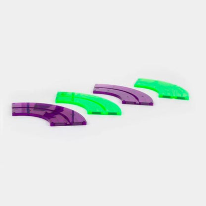 Braintoys Imanix Accesorio Pista Cuarto De Curva 4 Piezas