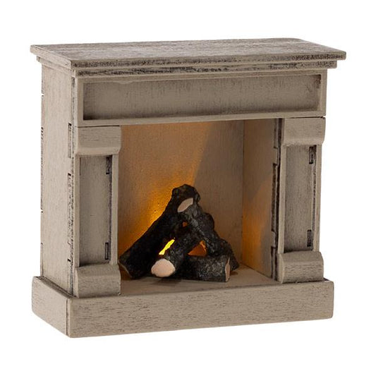 Chimenea Ratones Maileg Blanco Roto