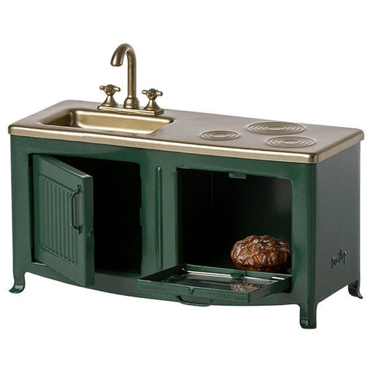 Cocina Ratones Maileg Verde Oscuro