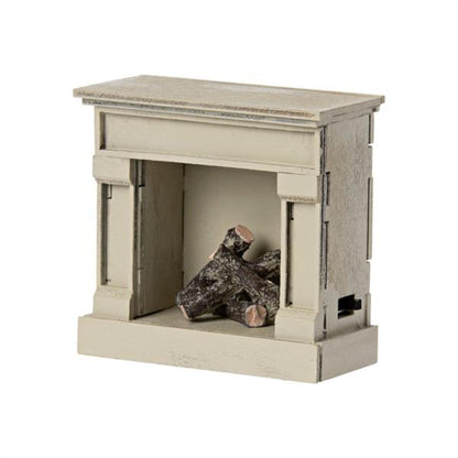 Chimenea En Miniatura Blanco Roto Ratones Maileg