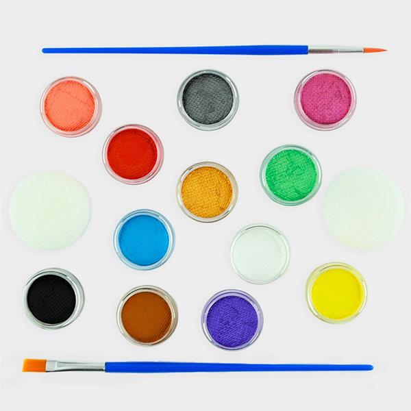 Pinturas Cara y Cuerpo Mate - Den Goda Fen